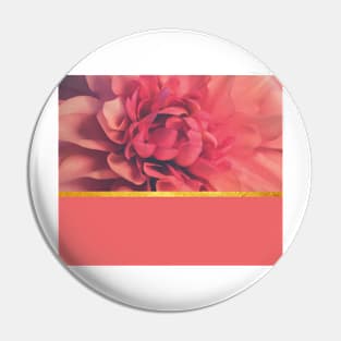 Beautiful pink flower composition Pin