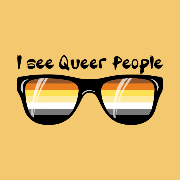 Bear Pride Sunglasses - Queer People by Blood Moon Design