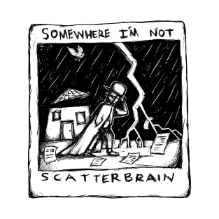 Scatterbrain - Radiohead - Illustrated Lyrics T-Shirt