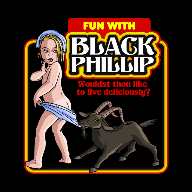 Fun with Black Phillip Witchcraft art for beginners by Juandamurai