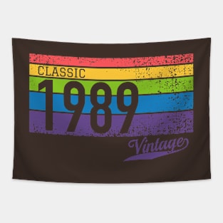 Classic 1989 Vintage - Perfect Birthday Gift Tapestry