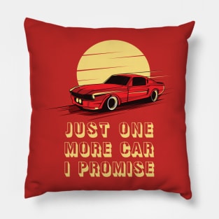 Just One More Car Part I Promise - Gift for Car Lovers & Mechanics Pillow