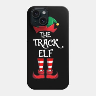 Track Elf Matching Family Christmas Running Phone Case