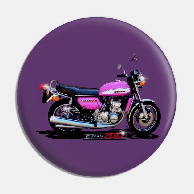 70s Classic Suzi 750 Liquid Cooled by MotorManiac Pin by MotorManiac