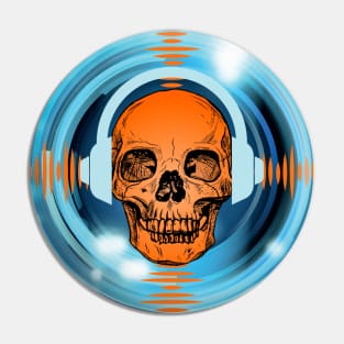 Skull Wave Pin