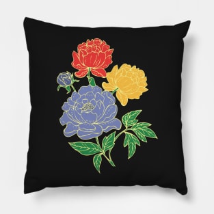 Peonies #11 Pillow