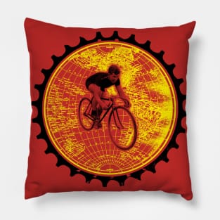 International Cyclist Pillow