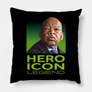 John Lewis Hero Icon Legend Pillow