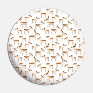 Deer aesthetic pattern Pin