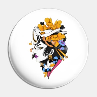 A Geisha's Love Pin