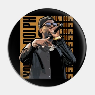 Rich Slave Vibes Dolph Music Inspired T-Shirt Pin