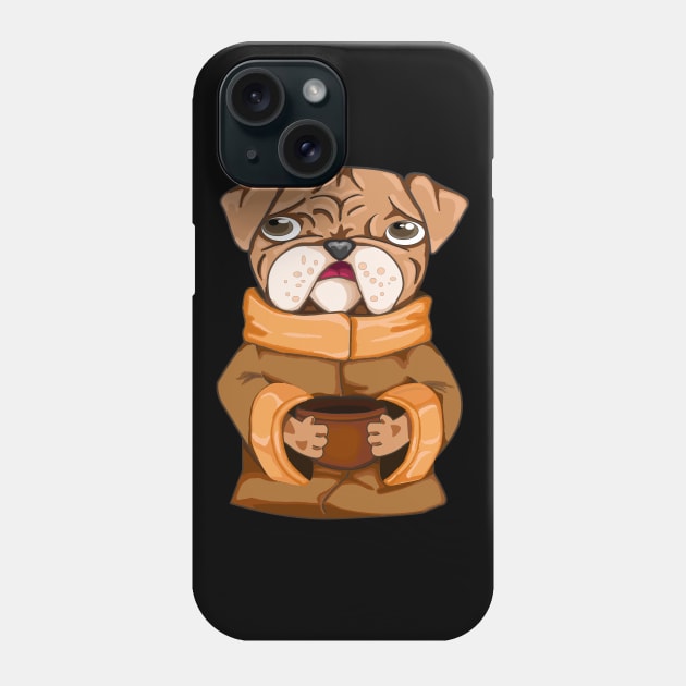 The Baby Bulldog cute and lovely Phone Case by wirefox