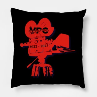 Red Camera Pillow