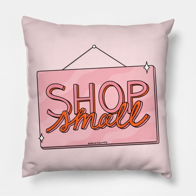 Shop Small Pillow by Doodle by Meg