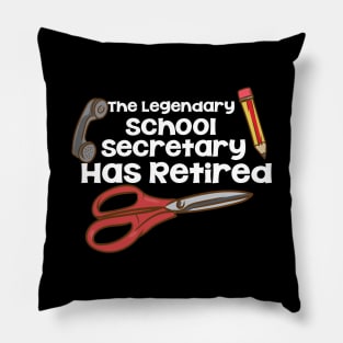 The Legendary School Secretary Has Retired Pillow