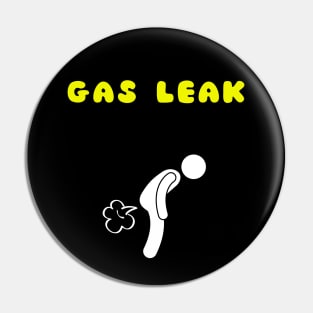 Gas Leak Funny Fart Pin