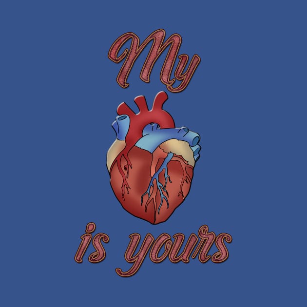 My Heart Is Your Surgeon Nurse Funny Valentine's Day Shirt by Dragos