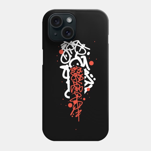 Graffiti Tag / Calligraphy Letter Phone Case by DenielHast