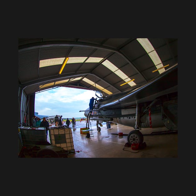 RAF Lightning Hangar by captureasecond