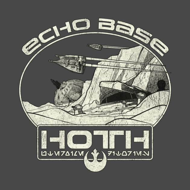Echo Base Star Wars TShirt TeePublic