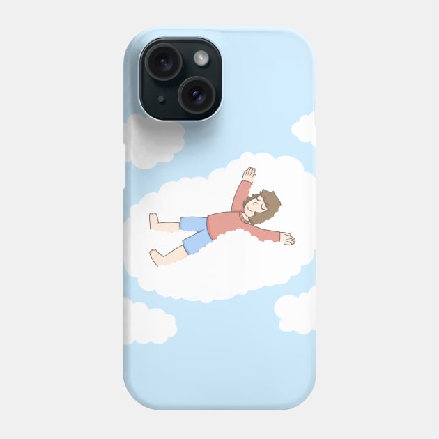 Sleeping on clouds Phone Case by KammyBale