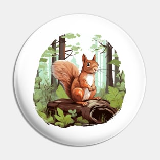 Squirrel Whisperer Pin