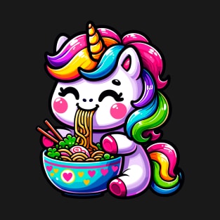 Space Unicorn Ramen T-Shirt