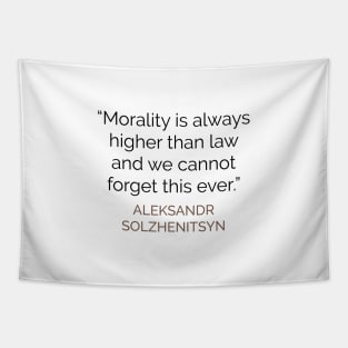 Morality and Law Solzhenitsyn Tapestry