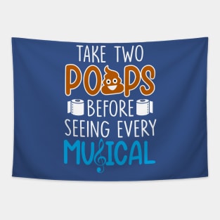 "Two Poops" Tapestry