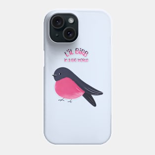 Lil Pink Robin Bird Phone Case