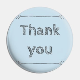 Thank you - Onesies for Babies - Onesie Design Pin