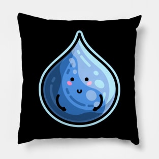 Kawaii Cute Water Droplet Pillow