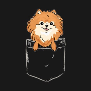 Pomeranian pocket dog T-Shirt