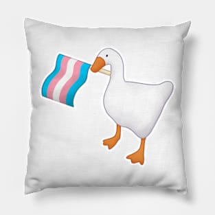 trans goose Pillow