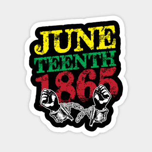 Juneteenth 1865 Magnet