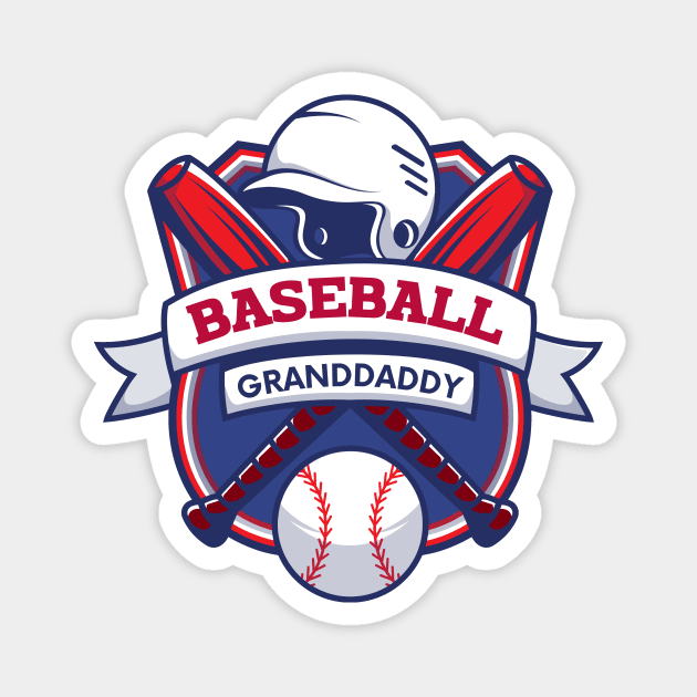 Baseball Granddaddy - Grandfather Magnet by Ivanapcm