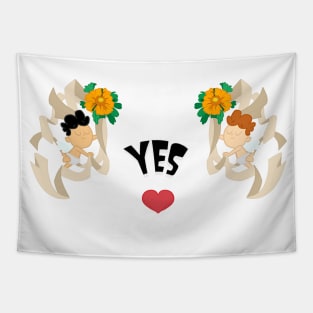 TD Marriage proposal - Yes Tapestry