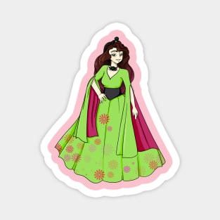 Flower Princess Magnet