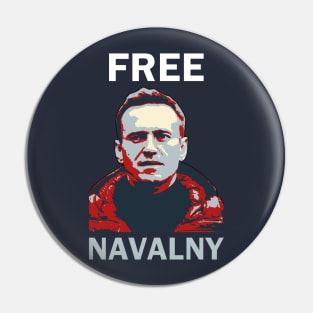 Free Navalny 2024 Pin