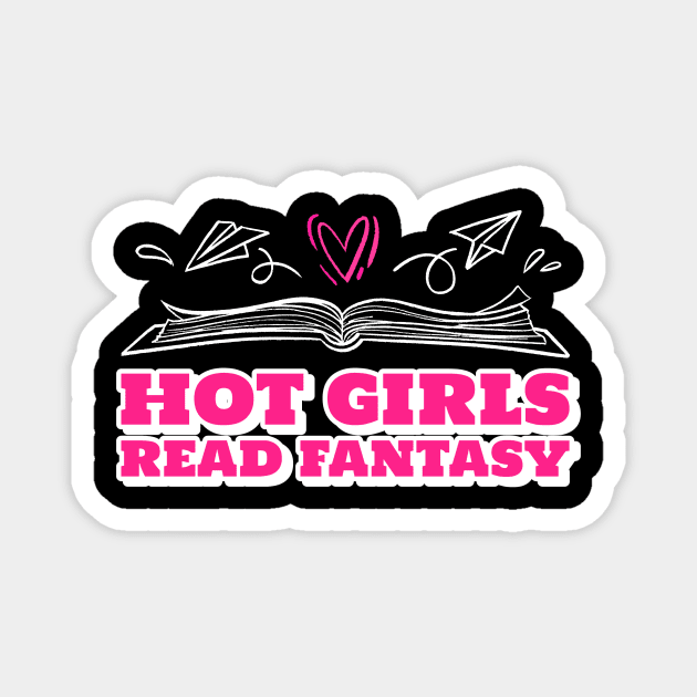 HOT Girls Read Fantasy Magnet by SartorisArt1