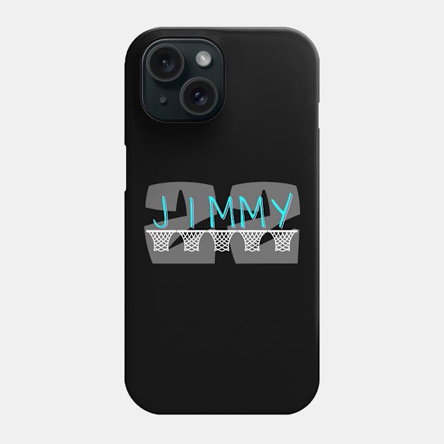 Jimmy Butler/Buckets basketball 22 Phone Case by Spark of Geniuz