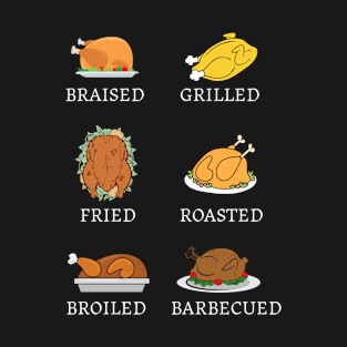 Funny Thanksgiving Turkey Eating Day T-Shirt