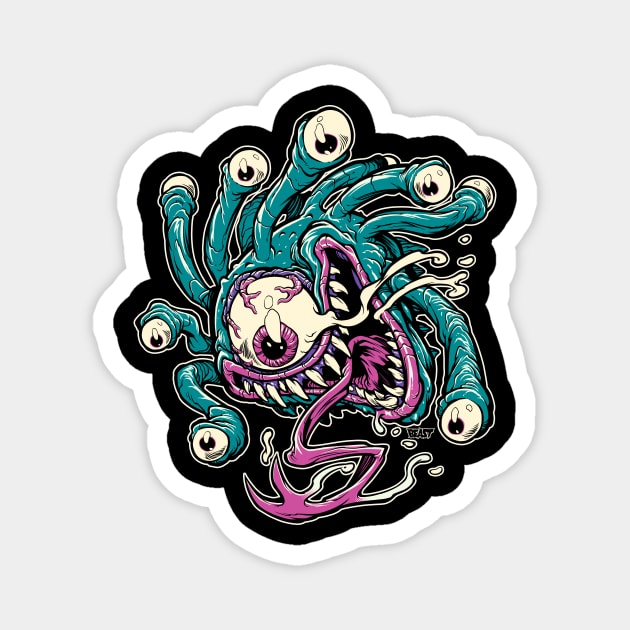 BEHOLD, THE BEHOLDER Magnet by beastpop