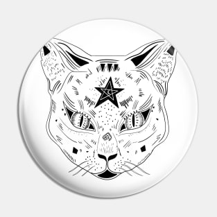 Mystic Kitty Pin