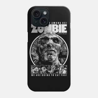 Zombie, Lucio Fulci, Italian Horror Phone Case