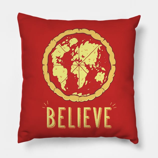 World United In Cheese Pillow by Morkki