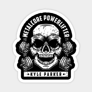 Metalcore Powerlifter Magnet