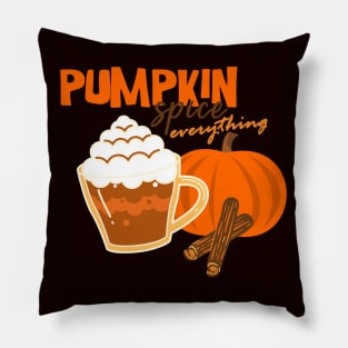 Pumpkin Spice Everything Pillow