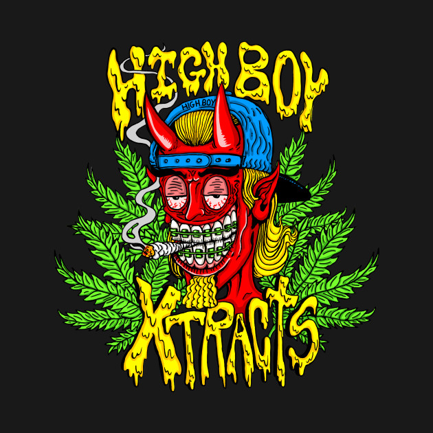 Highboy front back logo by Highboyxtracts