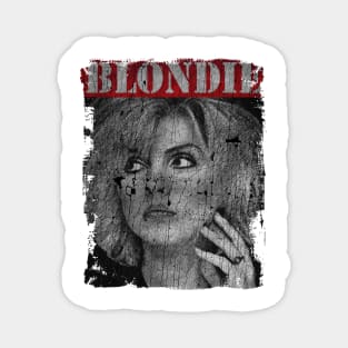 TEXTURE ART - BLONDIE ROCK BAND Magnet